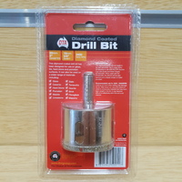 DTA Quality Tools Diamond Coated Drill Bit 50mm 2 Inch Diameter 10mm Shaft