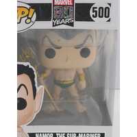 Funko Pop! Marvel 80 Years Namor, The Sub-Mariner Bobblehead #500 (Pre-owned)