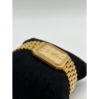 Oroton Quartz ORG-300 Swiss Movement All Gold Analog Vintage Watch Rare