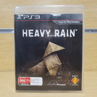 Sony PlayStation 3 Heavy Rain Video Game Disc
