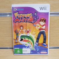 Nintendo Wii Hudson: Fishing Master Video Game + Manual (Pre-Owned)
