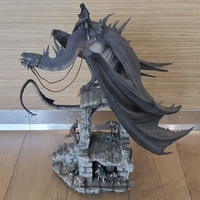 Iron Studios WBLOR23819-10 The Lord of the Rings 1/20 Fell Beast Diorama Statue