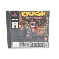 Crash Bandicoot PS1 PlayStation 1 Platinum Edition PAL Complete with Manual