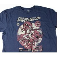 Funko Spidey Goblin XXXL Size Navy in Colour Shirt (New Never Used)