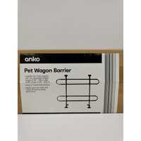 Anko 60-110cm HT 85-150cm WD Pet Wagon Barrier Adjustable Height Safety Fence