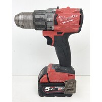 Milwaukee M18ONEPD2 18V Li-ion Cordless Hammer Drill Driver with 5.0Ah Battery