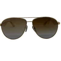 Prada SPR53Q Ivory/White Pilot Style Sunglasses (Pre-Owned)
