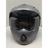 ZEUS Helmet Racing Helmet 2100B Size Large with Clear Visor (Pre-Owned)