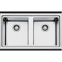 Smeg LD862A Double Bowl Topmount Sink (New never used)