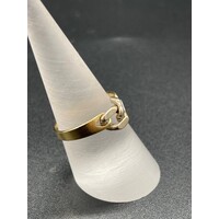 Unisex Solid 18ct Yellow Gold Ring Fine Jewellery 3.9 Grams Size UK R
