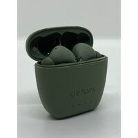Defunc True Mute Active Noise Cancellation Green Earbuds IPX4 Water Resistance