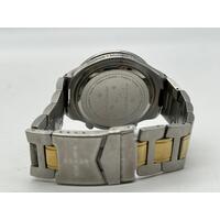 The Bradford Exchange Boxing Kangaroo Two-Tone Stainless Steel Mens Watch 