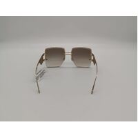 Bvlgari BV6178 57 Pink Gradient Grey and Pink Gold Sunglasses