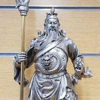 ROYAL SELANGOR Celestial Blessings Guan Gong Collectable Statue and Base