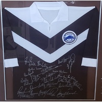 Penrith Panthers Limited Edition Signed Legends Jersey Framed 49 of 500