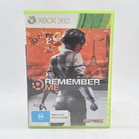 Remember Me Xbox 360 Game Capcom Action Adventure Complete with Manual