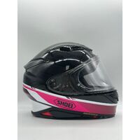 Shoei NXR2 Nocturne TC-7 Full Face Motorcycle Helmet Black/Pink Protective Gear