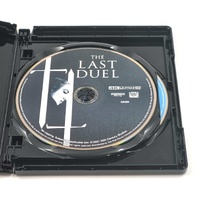 The Last Duel 4K Ultra HD + Blu-ray 2021 Matt Damon Historical Drama