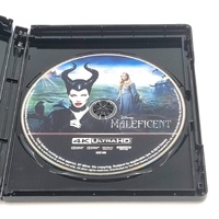 Large View Maleficent 4K Ultra HD Blu-ray Movie Angelina Jolie Fantasy Adventure