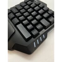 Playmax RGB One Handed Corded Mechanical Mini Gaming Keypad (Pre-Owned)