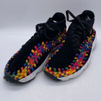 Nike Air Footscape Woven Chukka Premium QS Black Size 9 (Pre-owned)