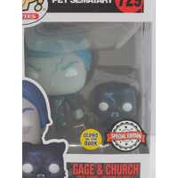 Funko Pop! Movies Pet Sematary Special Edition Gage & Church #729 (Pre-owned)
