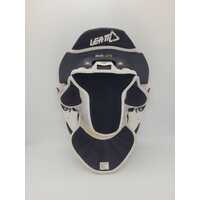 Leatt Motorcycle Neck Brace Size Medium GPX Club II White/Black (Pre-owned)