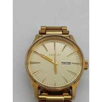 Nixon The Sentry SS Gold Men's Watch - A356502 (Pre-owned)