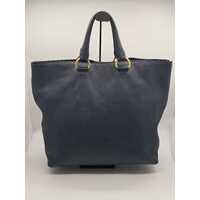 Prada Milano BN1713 Vitello Daino Bluette Women’s Blue Handbag Shoulder Bag
