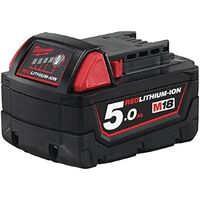 Milwaukee 18V 5.0Ah Red Lithium Ion Battery M18B5 In Box (New Never Used)