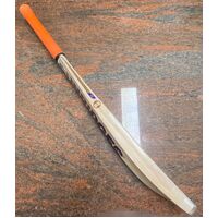 SS Ton English Willow Vintage Handcrafted SH Cricket Bat 33.5 inch Orange Handle