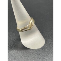 Ladies 9ct Yellow Gold Ring (Pre-Owned)
