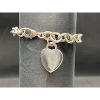 Ladies 925 Sterling Silver Belcher Bracelet