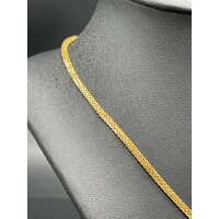 Ladies 22ct Yellow Gold Fancy Link Necklace (Pre-Owned)