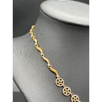 Ladies 22ct Fancy Link Gold Necklace (Pre-Owned)