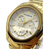 Michael Hill 9278 Chronograph Men’s Watch Yellow/White Finish (Pre-owned)