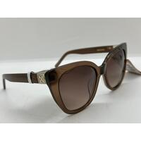 Oroton Marlo 2103381 Chocolate/Brown Gradient Sunglasses (Pre-owned)