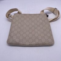 Gucci White Guccissima Leather Messenger Bag Hawaii Exclusive 2007