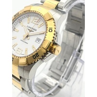 Longines HydroConquest L3.647.3 Caliber L250 39mm Two Tone Mens Diver Watch