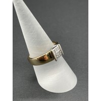 Ladies 9ct Yellow Gold Ring (Pre-Owned)