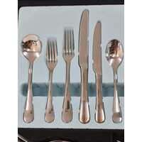 Alex Liddy Aquis 56 Piece Stainless Steel Cutlery Set