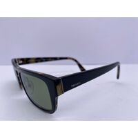 Prada SPR 05V NAI-7Y1 Black Camo Unisex Sunglasses (Pre-owned)