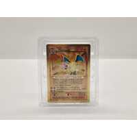 Pokémon Collectors Card Charizard Commemorative Metal Card (Pre-owned)