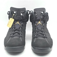 Nike Air Jordan 6 Retro DMP 2020 Black Metallic Gold Size 10.5 Authentic