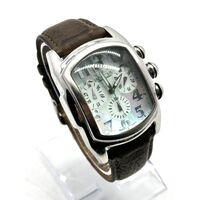 Invicta 4392 Lupah Style Sapphire Coated Crystal Leather Band Watch