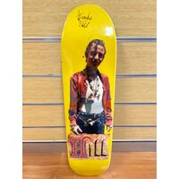 Frankie Hill Jester Style Decal Skateboard Autographed 1/3 2019 (Pre-owned)