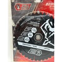 Full Boar 235mm 40 Tooth Saw Blade (New Never Used)