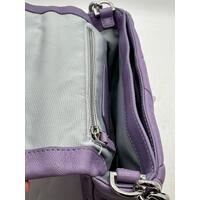 Marc Jacobs Quilted Shoulder Bag Purple H934L01RE22 Diamond Shaped Pattern 