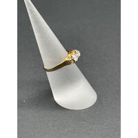 Ladies 9ct Yellow Gold Ring (Pre-Owned)