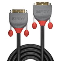 NEW Lindy 20m 65.6ft DVI-D SLD Dual Link Cable Anthra Line 36228